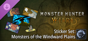 Monster Hunter Wilds - ชุดสติกเกอร์: มอนสเตอร์แห่งทุ่งสายลมหวน