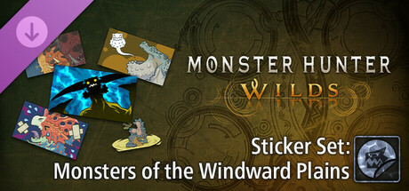 Monster Hunter Wilds - Sticker Set: Monsters of the Windward Plains cover art