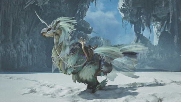 Monster Hunter Wilds - Seikret Decoration: Purehorn Caparison