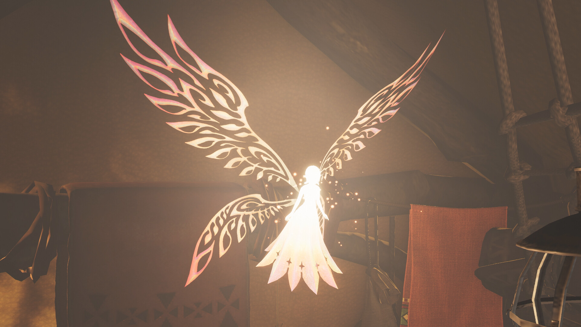 Monster Hunter Wilds - Pendant: Red Fairy Light Featured Screenshot #1