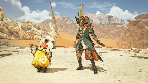 Monster Hunter Wilds - Photo Pose: Adventure Begins Pose 1 & 2 screenshot 1