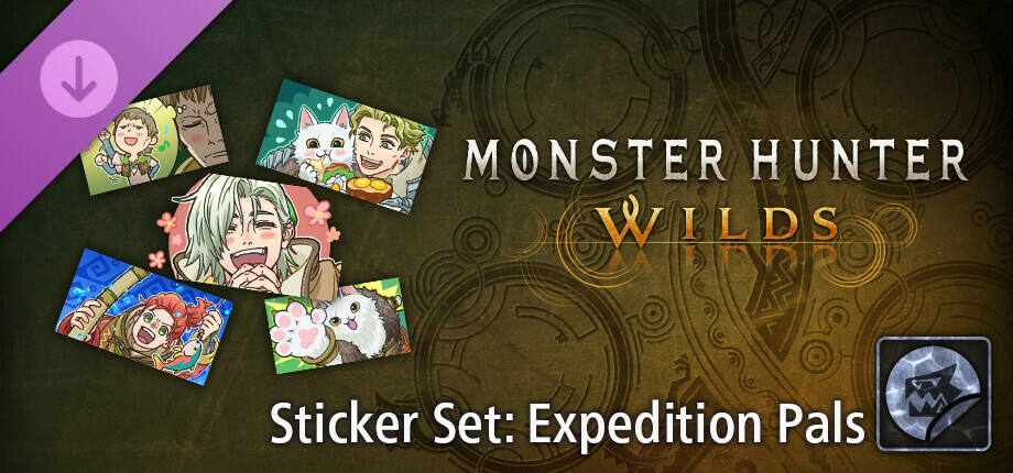 Monster Hunter Wilds - Sticker Set: Expedition Pals cover art