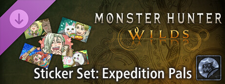 Monster Hunter Wilds - Sticker Set: Expedition Pals cover art
