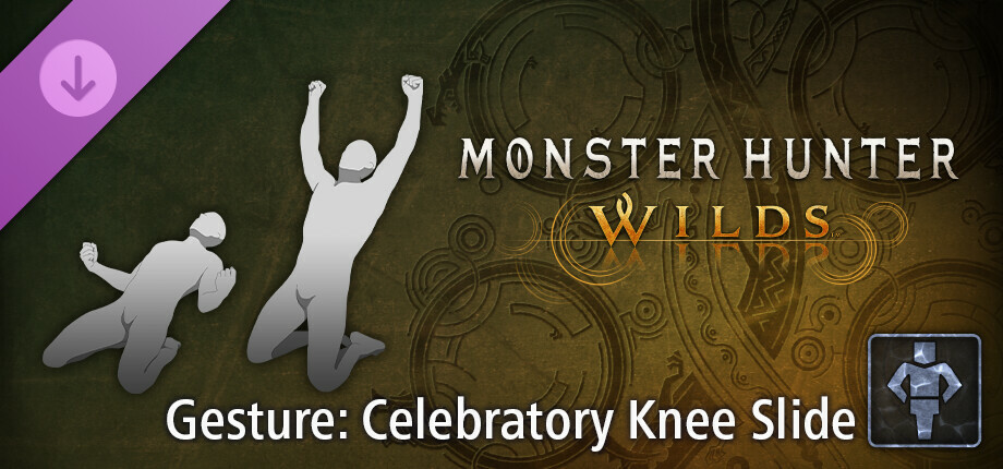 Monster Hunter Wilds - Gesture: Celebratory Knee Slide cover art
