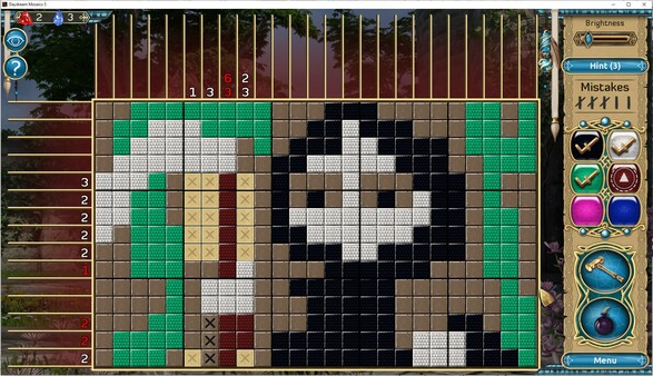 Скриншот из Daydream Mosaics 5: Crimson Veil