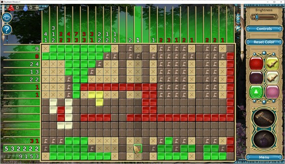 Скриншот из Daydream Mosaics 5: Crimson Veil