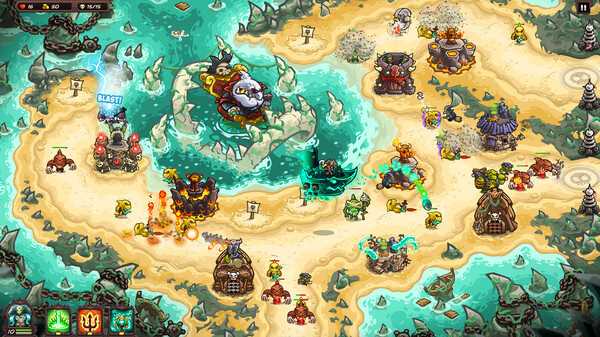 Kingdom Rush Vengeance - Pirate Kings Campaign