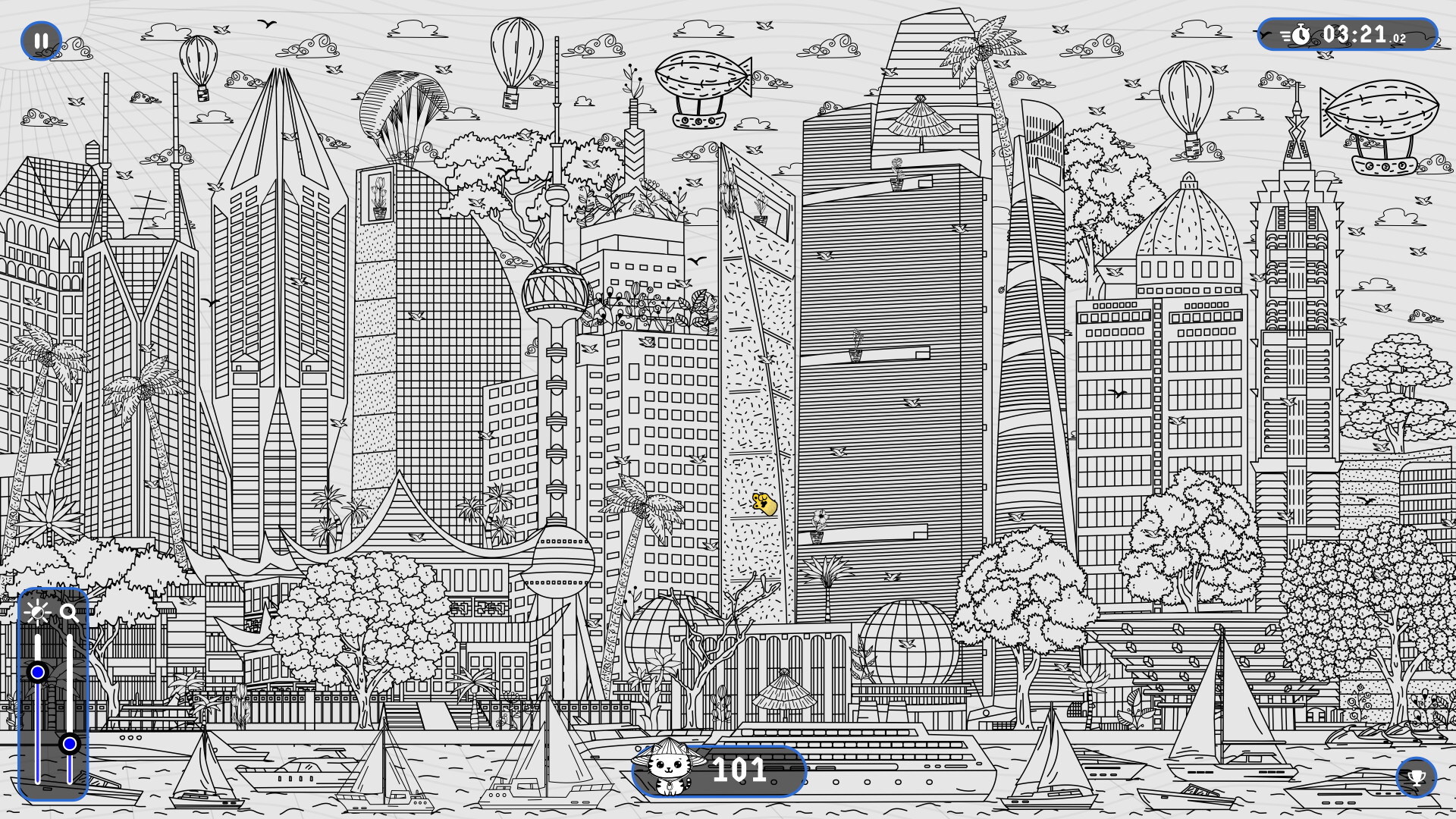 #1. 101 Cats Hidden in Shanghai (Steam) By: NaipSoft