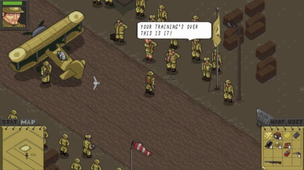 Screenshot z Super Trench Attack!