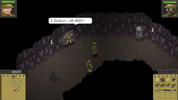 Screenshot z Super Trench Attack!