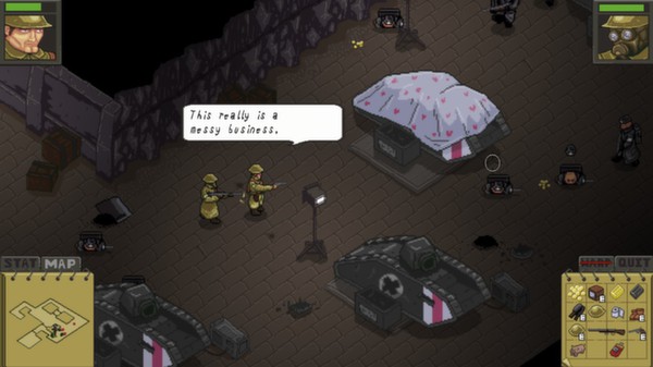 Screenshot z Super Trench Attack!