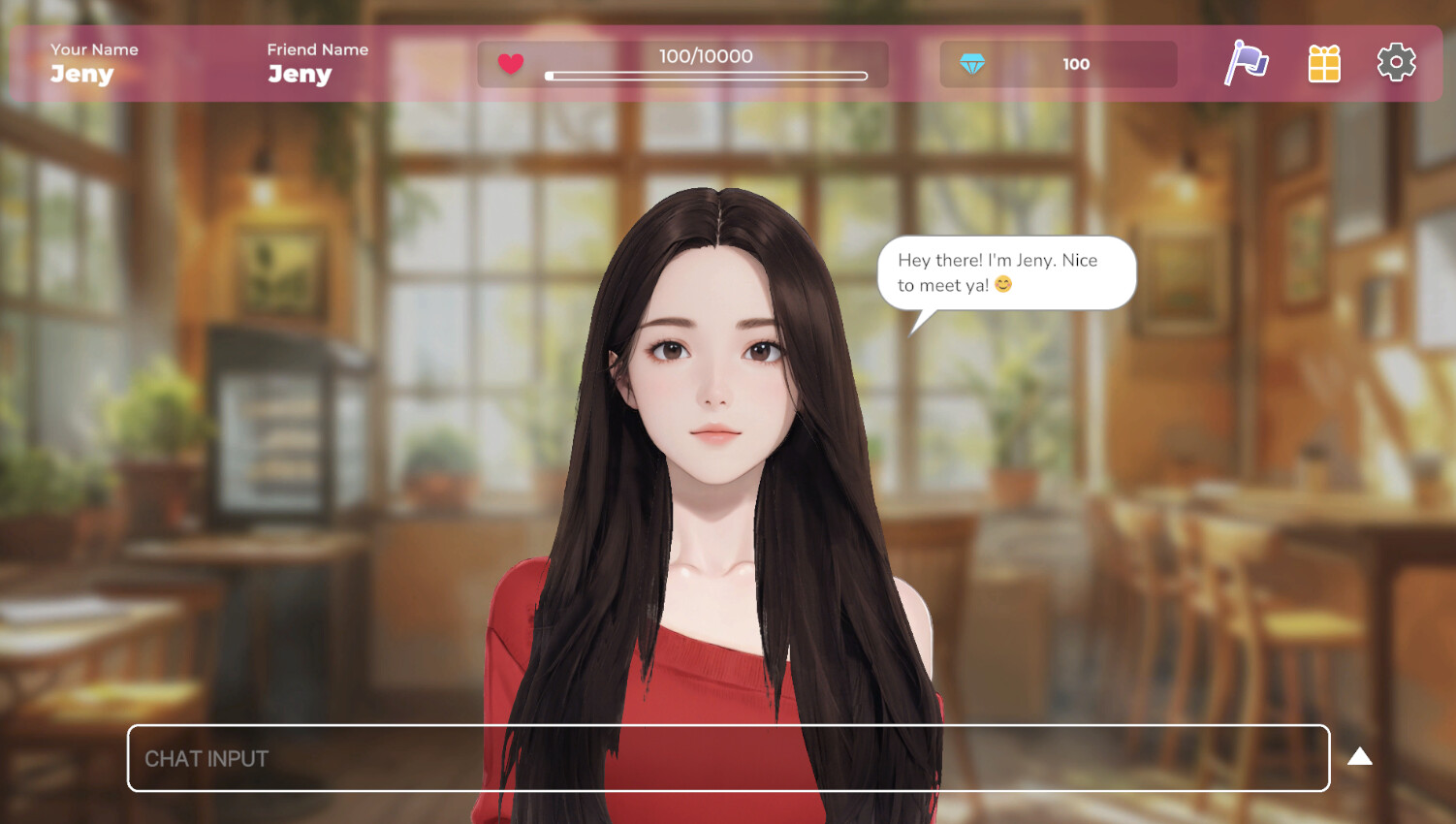 AI Love Chat : virtual romance