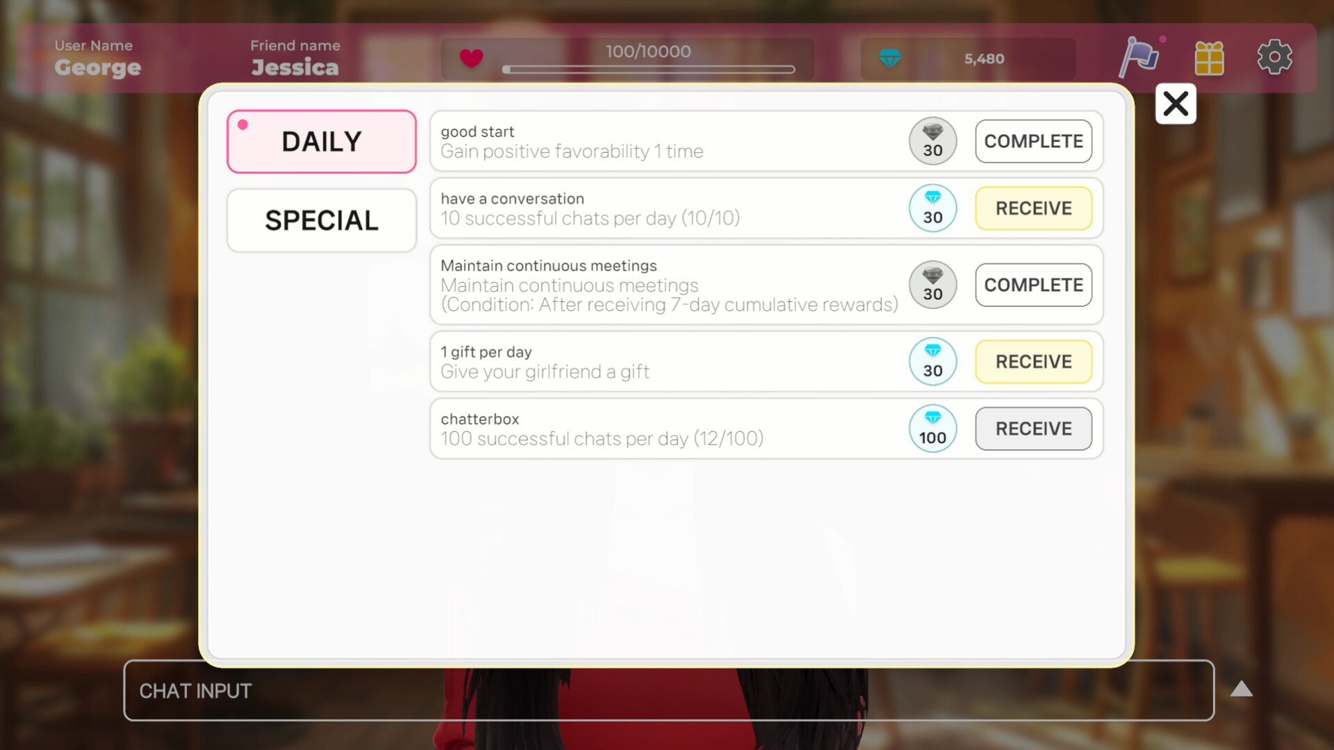 screenshot of AI Love Chat : virtual romance 6