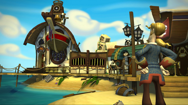 Screenshot z Tales of Monkey Island: Chapter 3 - Lair of the Leviathan