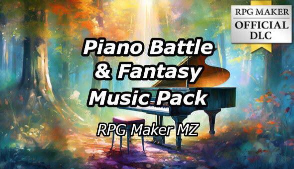 RPG Maker MZ - Piano Battle and Fantasy Music Pack