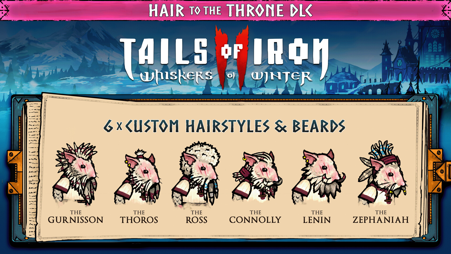 Tails of Iron 2: Whiskers of Winter - Hair to the Throne Pack Featured Screenshot #1