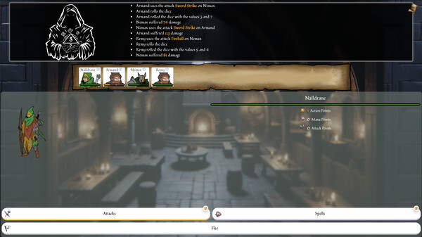 Скриншот из Dark Blue Dungeon