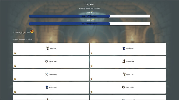 Скриншот из Dark Blue Dungeon