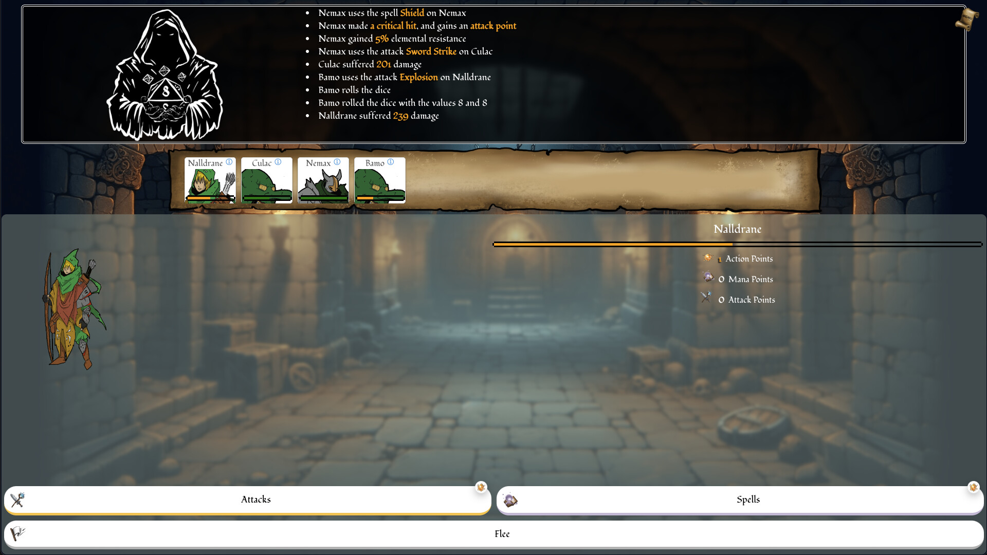 Dark Blue Dungeon screenshot #5