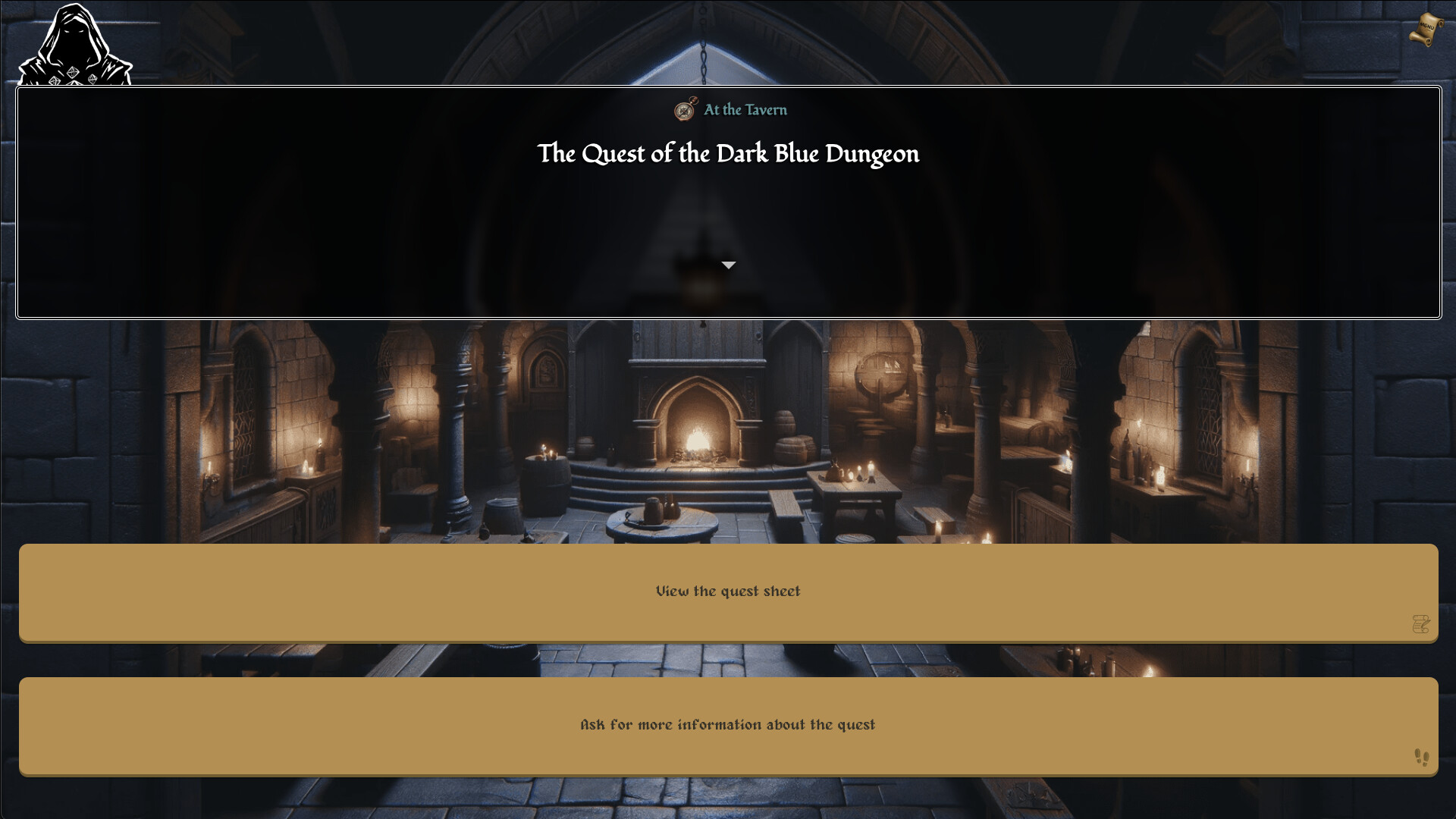 Dark Blue Dungeon screenshot 1