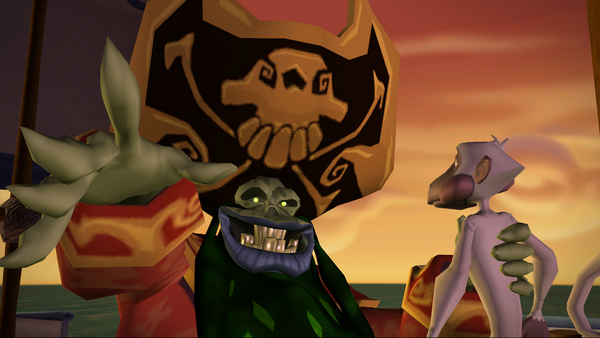 Screenshot z Tales of Monkey Island: Chapter 4 - The Trial and Execution of Guybrush Threepwood