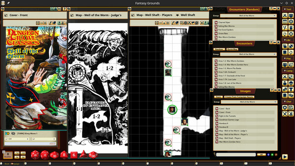 Fantasy Grounds - Dungeon Crawl Classics #76.5: Well of the Worm