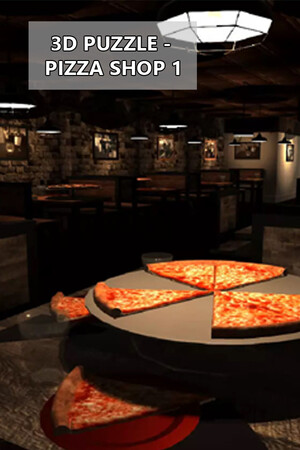 3D PUZZLE - Pizza Shop 1 cover art