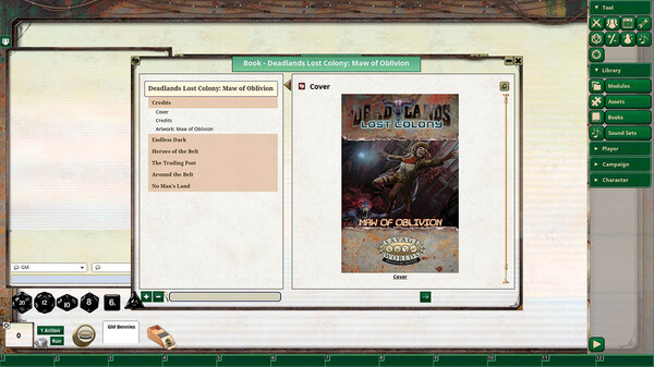 Fantasy Grounds - Deadlands: Lost Colony - Maw of Oblivion