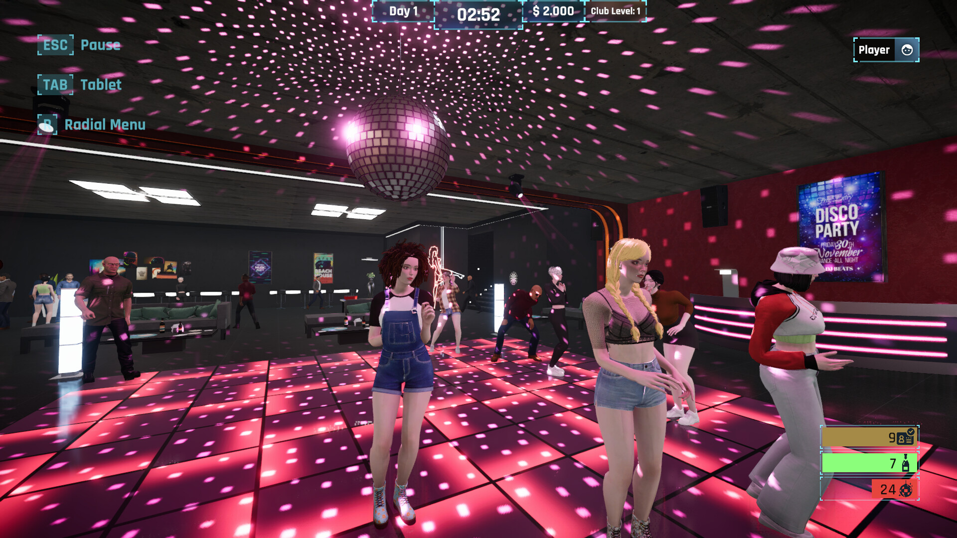 Night Club Simulator: Party King screenshot #8