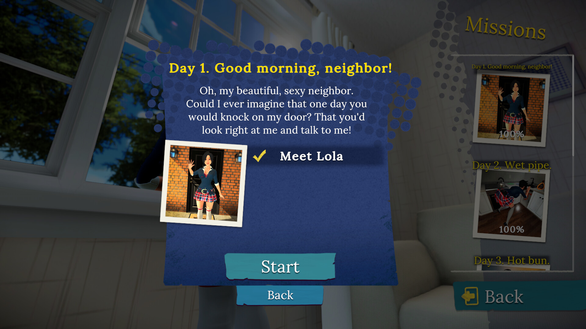 My Sexy Neighbor 🔞 Prologue screenshot 19