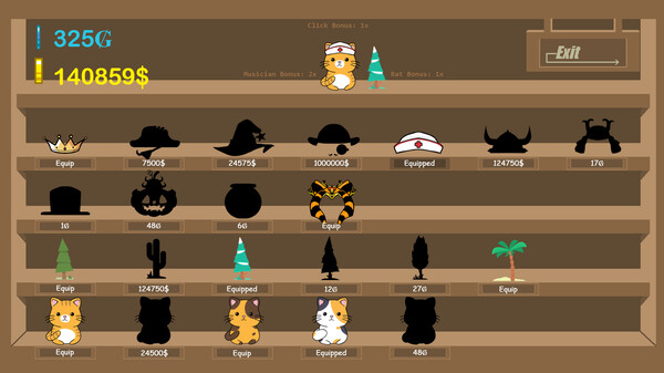 The King Cat Clicker.