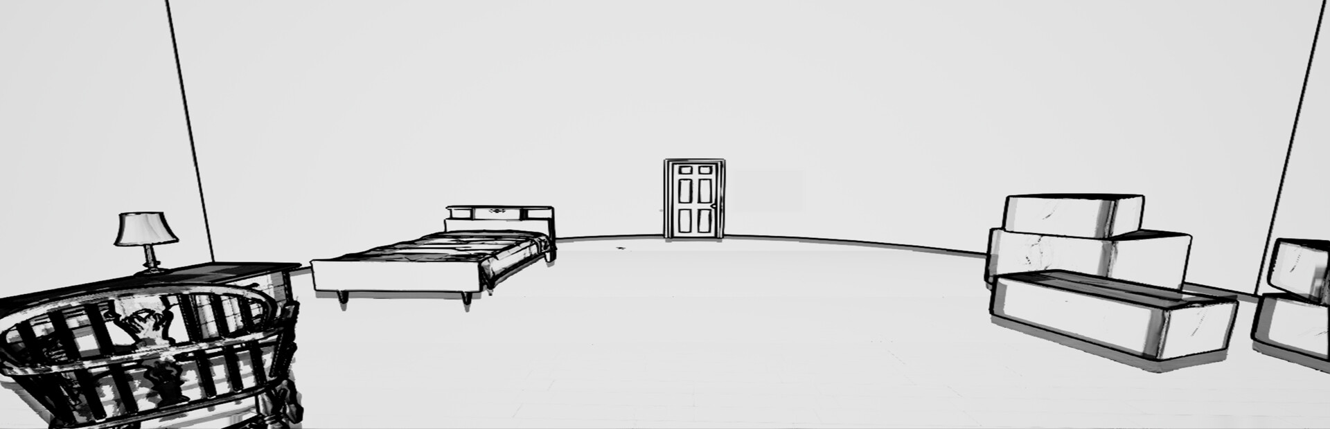 A room you can't exit unless you find the numbers