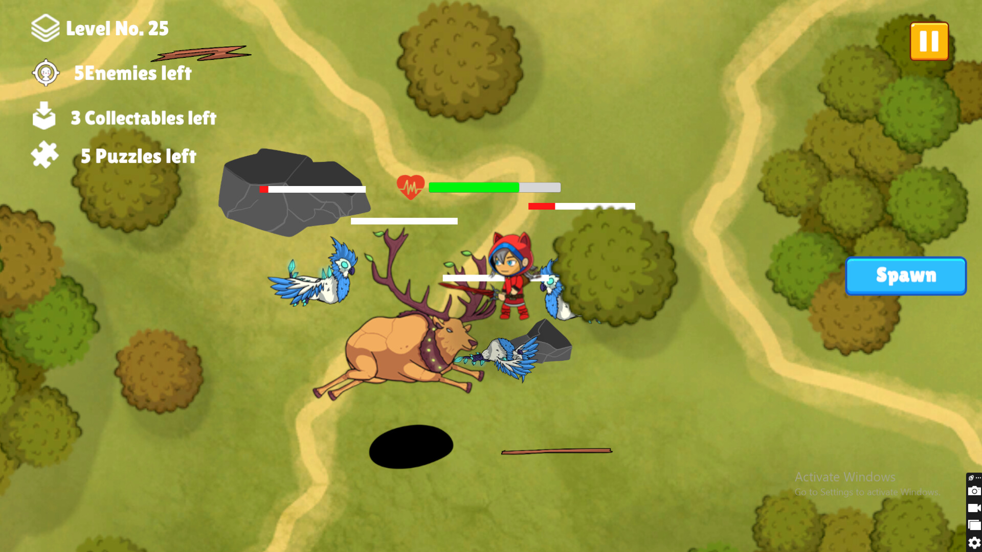 Galactic Heroes: The Enchanted Forest screenshot #5