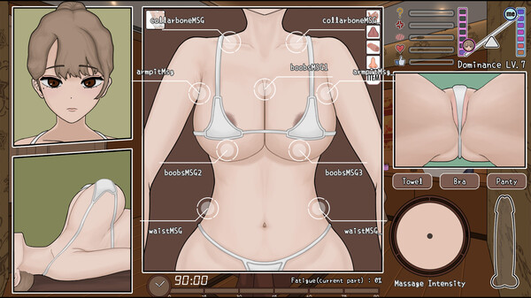 Скриншот из MASSAGE MY EX-BULLY