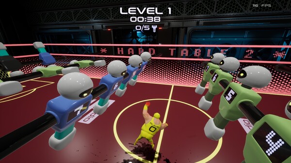 FOOSBALL RUNNER Screenshot