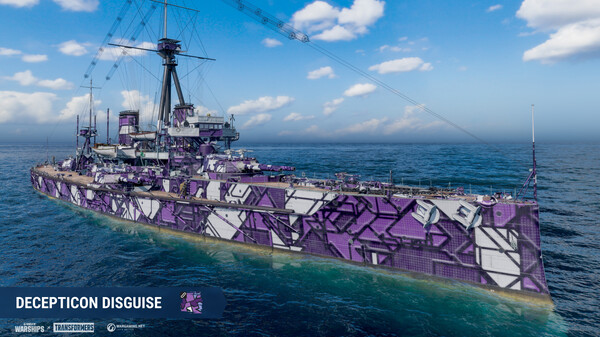 World of Warships & Transformers — Cybertronian Disguise Pack