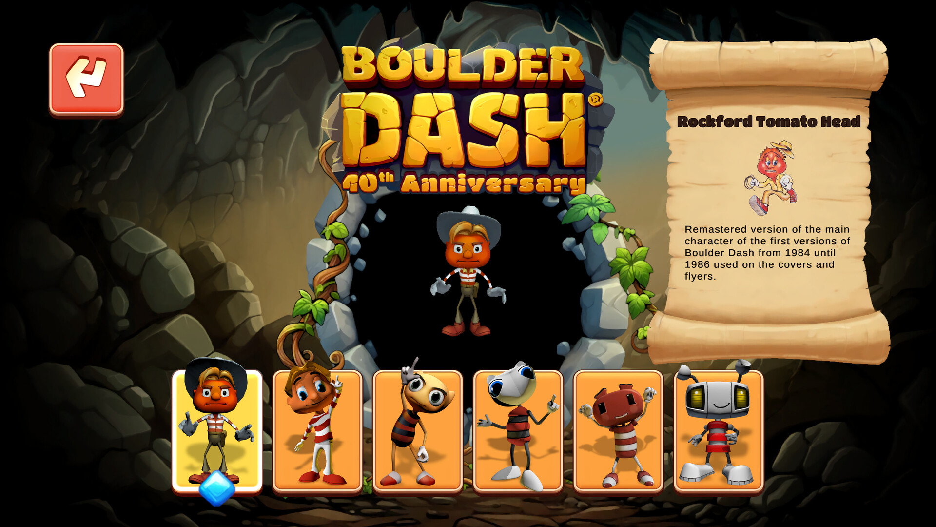 BOULDER DASH 40th Anniversary screenshot #8