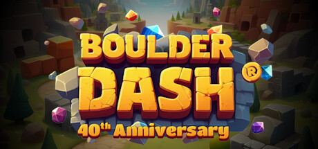 BOULDER DASH 40th Anniversary Cover Image