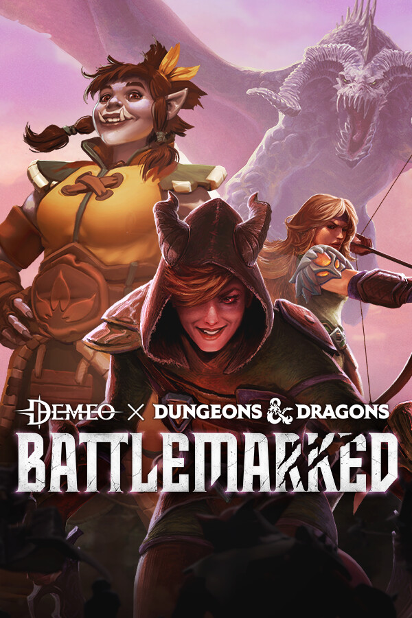 Capa de Demeo x Dungeons & Dragons: Battlemarked