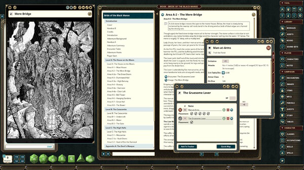 Fantasy Grounds - Dungeon Crawl Classics #82: Bride of the Black Manse