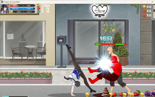 Screenshot 3 of FIGHTING GIRL YURI - more gameplay footage