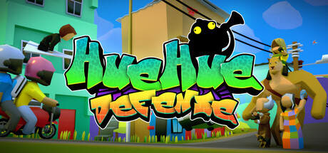 Hue Hue Defense - similar game to Icosagon by Hue Game Dev