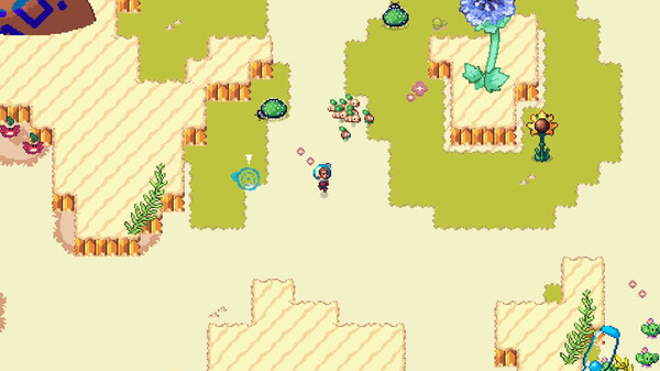 Screenshot of The Distant Planet gameplay showing in-action mechanics