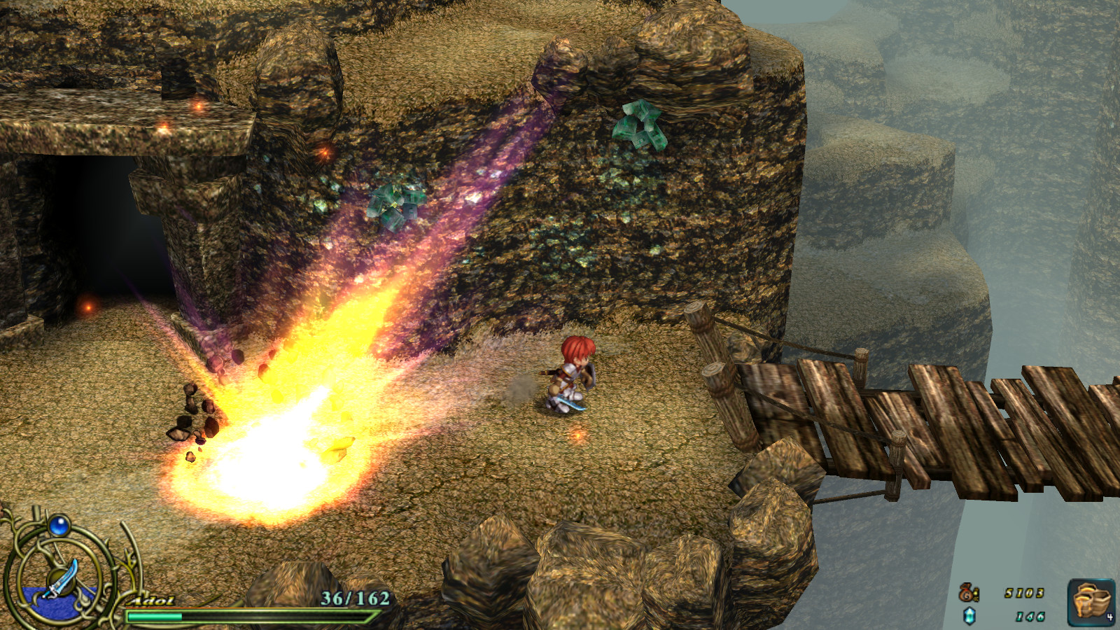 screenshot of Ys VI: The Ark of Napishtim 21