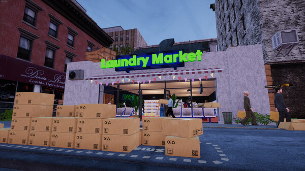 Laundry & Supermarket Simulator