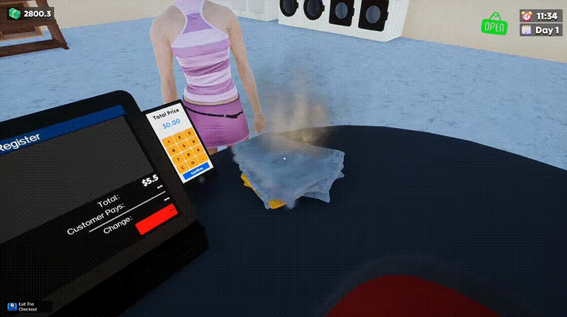 Laundry & Supermarket Simulator video 3