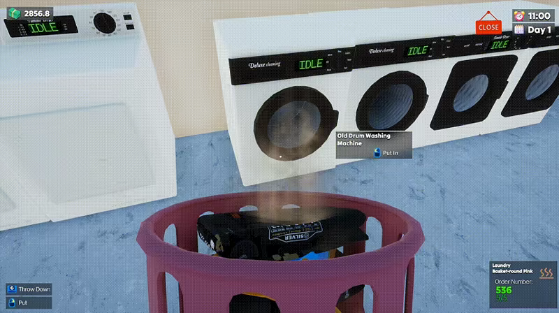 Laundry & Supermarket Simulator video 1