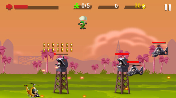 Скриншот из Gas Gas Heli!