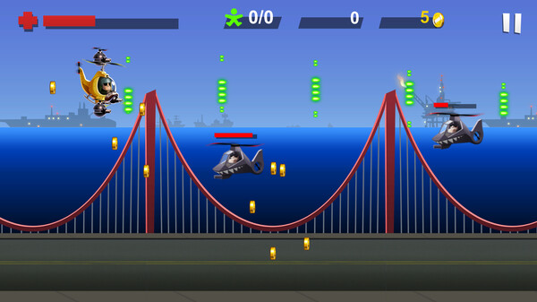 Скриншот из Gas Gas Heli!