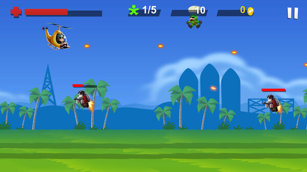 Скриншот из Gas Gas Heli!